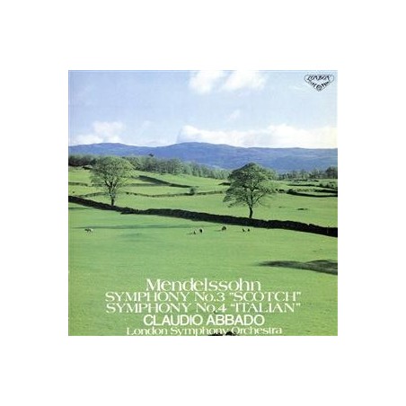MENDELSSOHN-BARTHOLDY - Abbado - Symphonie n°3 en la mineur op.56 'Schot import Japon..